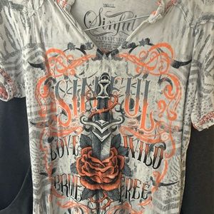 Sinful affliction shirt